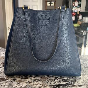 Tory Burch McGraw mixed materials Carryall